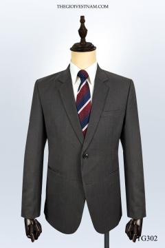 Bộ Suit Xám Tro Sọc Nhuyễn Classic Fit TGS302